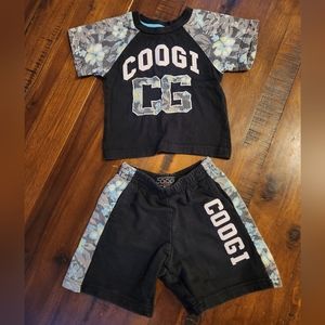 Coogi kids shirt and shorts outfit